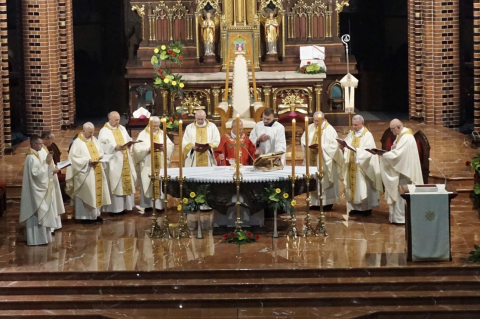 Uroczystość patronów diecezji gliwickiej i jubileusze kapłańskie