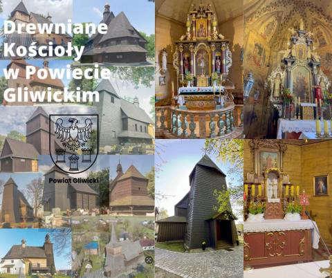Drewniane kościoły powiatu gliwickiego – seria promująca sakralne dziedzictwo regionu