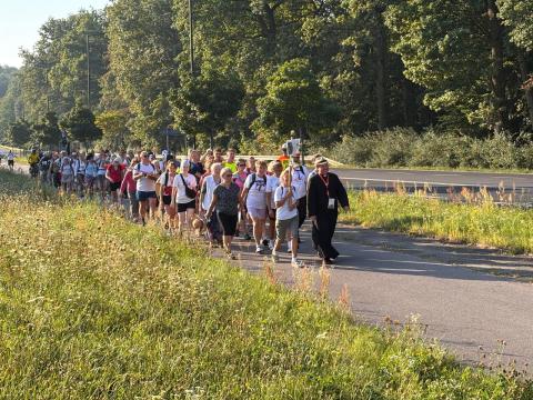 Pielgrzymi diecezji gliwickiej na Górze Świętej Anny w uroczystość Wniebowzięcia NMP