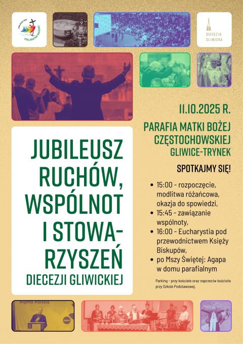 Jubileusz Ruchow, Wspólnot i Stowarzyszeń Diecezji Gliwickiej