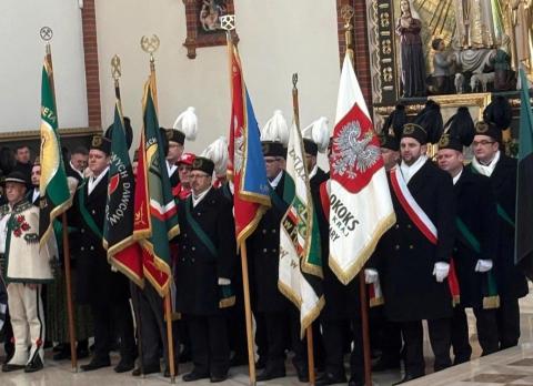 Msza barbórkowa na Bobrku