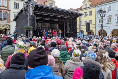 Gliwice. Rynek zapełnił się uczestnikami orszaku