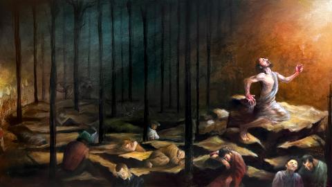 Nadeszła godzina. Czy śpisz obok cierpiącego Boga? Wielkopostna medytacja z obrazem s. Nedyalki