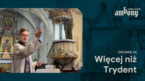 Kamień, pusty grób i złote balkony. Historia ambony