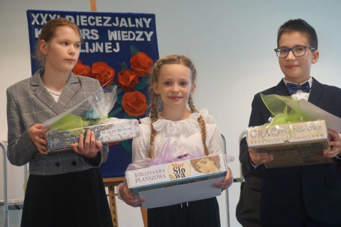 Konkurs biblijny. Niezmiennie wysoki poziom