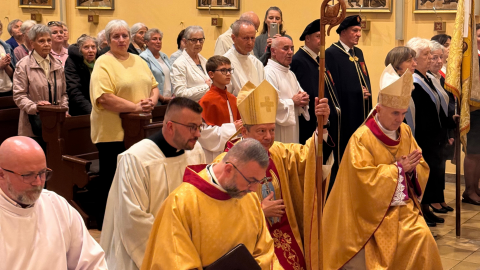 Bp Grzegorz Olszowski przewodniczył uroczystościom odpustowym w&nbsp;Gliwicach