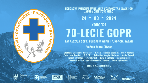 Koncert 70-lecie GOPR w PreZero Arena Gliwice