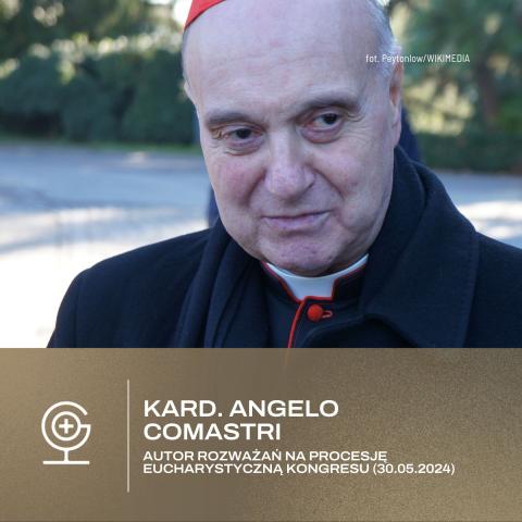 Kardynał Angelo Comastri
